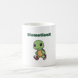 Kawaii Turtle Tasse - Niedlicher Slomotionx Cartoo