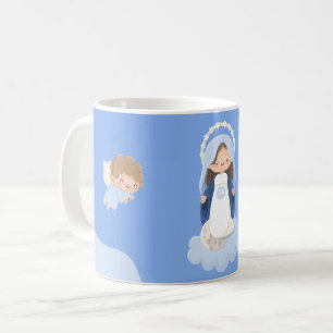 Kawaii Unbefleckte Empfängnis Kaffeetasse