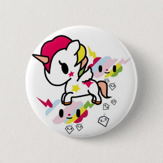 Kawaii Unicorn-Abzeichen Button