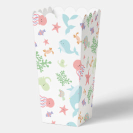 Kawaii unter der Sea Baby Shower Neutral Pastel Geschenkschachtel