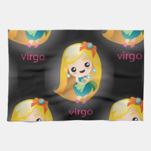 Kawaii virgo küchentuch