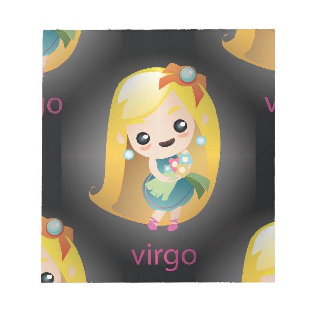 Kawaii virgo notizblock (Vorderseite)