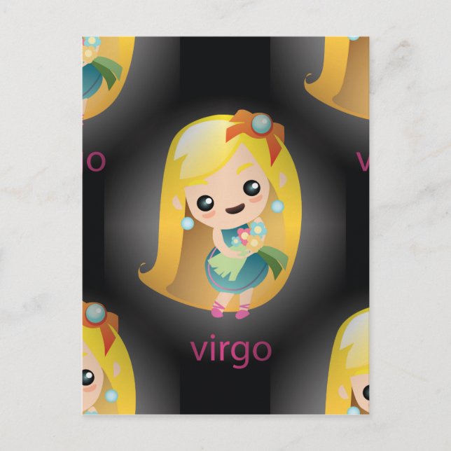 Kawaii virgo postkarte (Vorderseite)