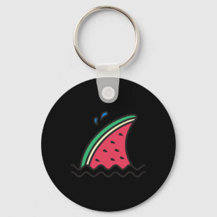 Kawaii Wassermelone Haiflossen Lustiger Familien S Schlüsselanhänger