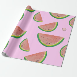 Kawaii Watercolor Geschenkpapier