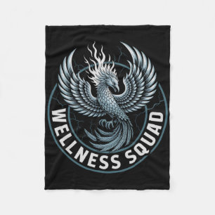 Kawaii Wellness Squad Recovery Rehab Rockstar Pta  Fleecedecke