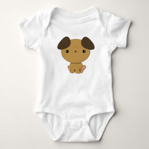 Kawaii Welpen-Baby-Strampler Baby Strampler