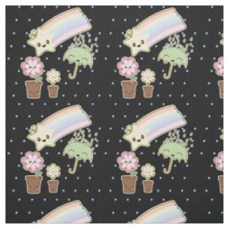 Kawaii Wetter super niedliches Material Stoff