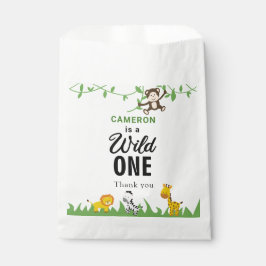 Kawaii Wild One Birthday Safari Jungle Animals Geschenktütchen