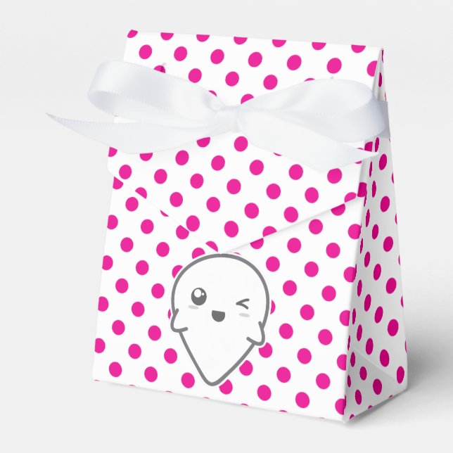 Kawaii Winking Ghost-Geschenkboxen Geschenkschachtel (Vorderseite)