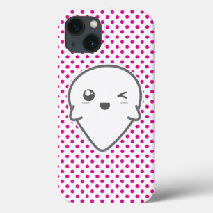 Kawaii Winking Ghost iPad Mini Fall Case-Mate iPhone Hülle