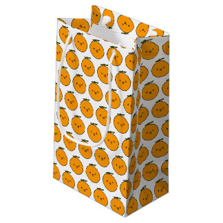Kawaii Winking Orange Kleine Geschenktüte