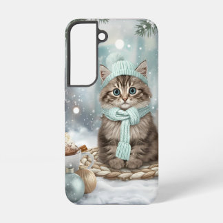 Kawaii Winter Cat Phone Case | Samsung Version Samsung Galaxy Hülle