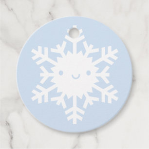 Kawaii Winter Snowflake Geschenkanhänger