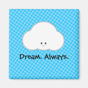 Kawaii Wolken-Traum-Träumer-immer niedlicher Magnet