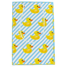 Kawaii Yellow Rubber Duck Pattern