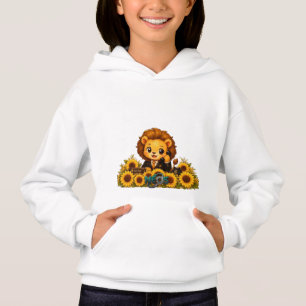 Kawaii Zodiac Neos Löwe Hoodie