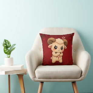 Kawaii Zodiac Neos Widder Kissen