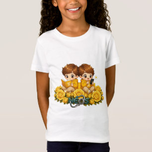 Kawaii Zodiac Neos Zwillinge T-Shirt
