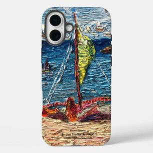 Kawaiianischer Ausflugskanos iPhone 16 Plus Hülle