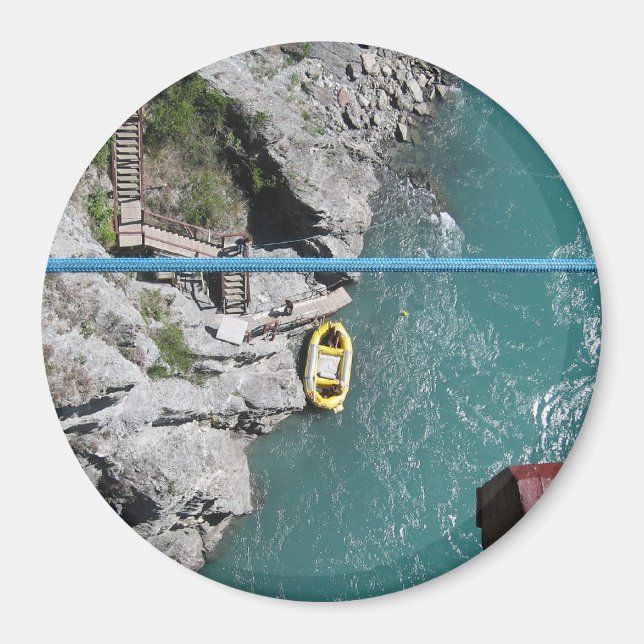 Kawarau Bridge Bungy POV, Queenstown, Neuseeland Magnet (Vorne)