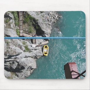 Kawarau Bridge Bungy POV, Queenstown, Neuseeland Mousepad