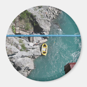 Kawarau Brücke Bungy POV, Queenstown, Neuseeland Magnet