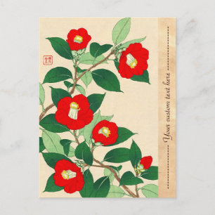 Kawarazaki Shodo Floral Calander japanische Blume Postkarte
