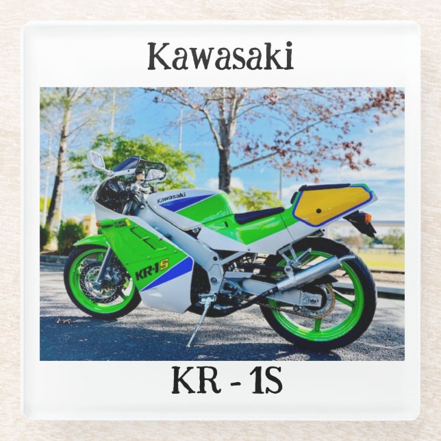 Kawasaki KR - 1S - Untersetzer (Vorderseite)