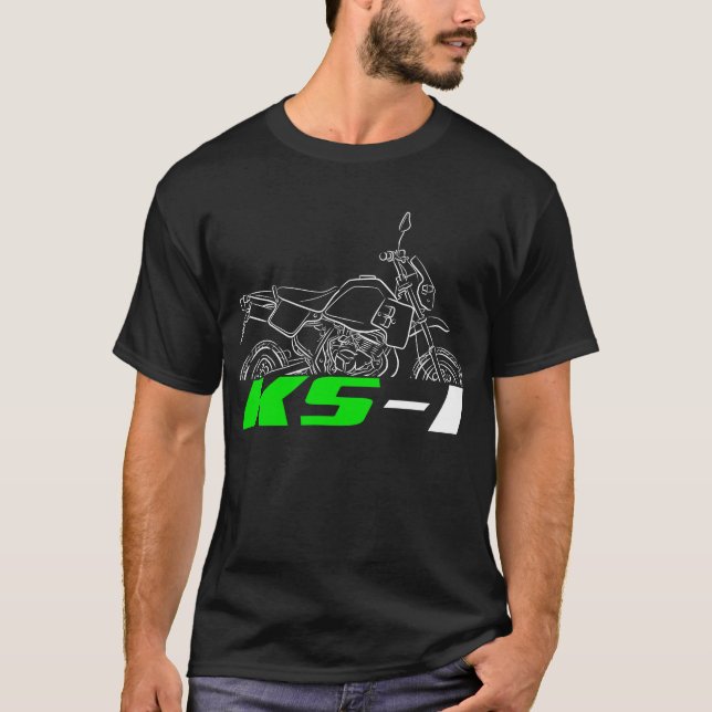 Kawasaki KS-I 1987-1989 T-Shirt (Vorderseite)
