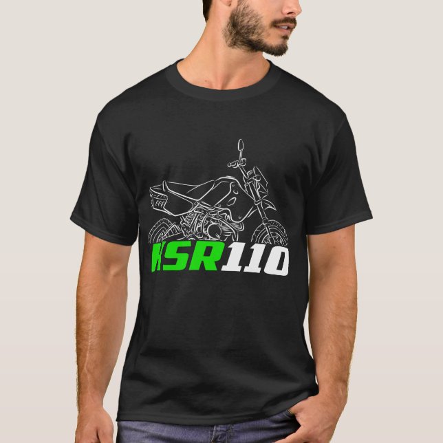 Kawasaki KSR110 2002-2010 T-Shirt (Vorderseite)