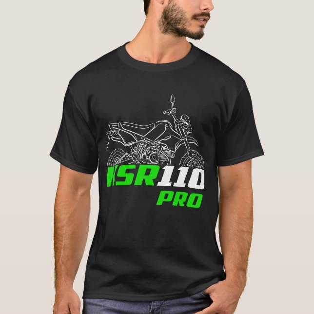 Kawasaki KSR110 Pro 2014-2024 T-Shirt (Vorderseite)