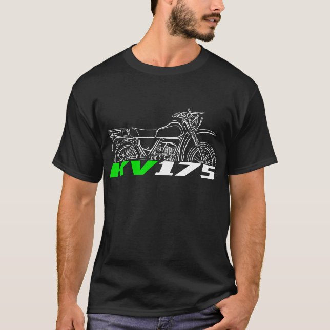 Kawasaki KV175 1981-1989 T-Shirt (Vorderseite)