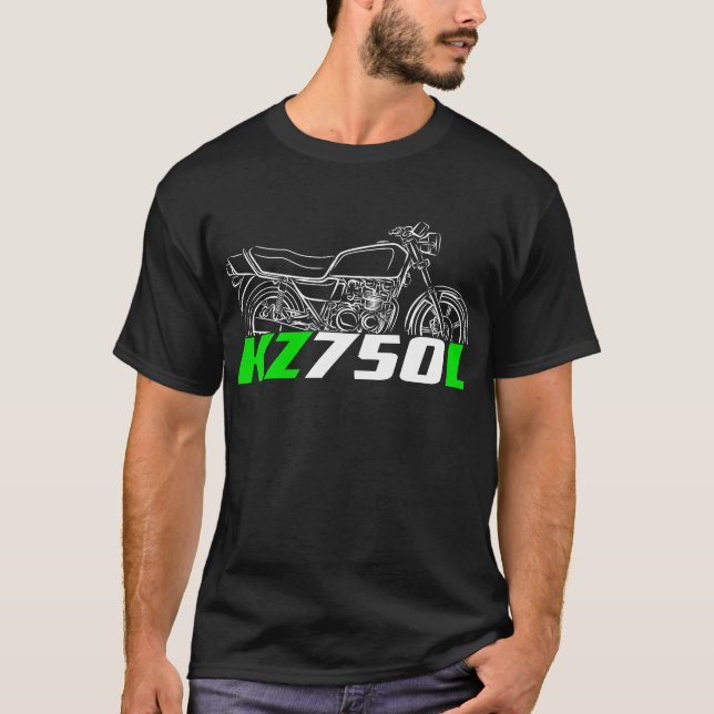 Kawasaki KZ750L 1983-1984 T-Shirt (Vorderseite)