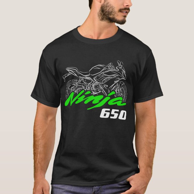 Kawasaki Ninja 650 2017-2019 T-Shirt (Vorderseite)