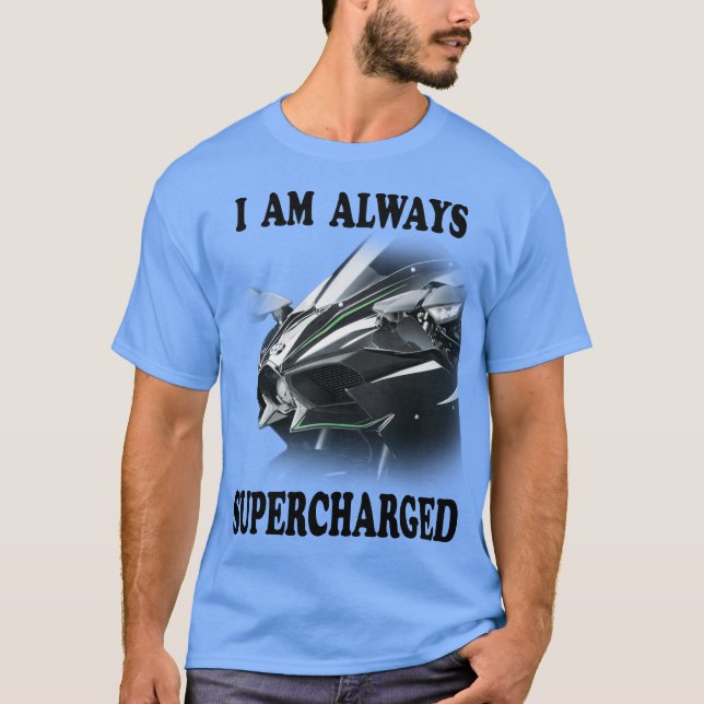 KAWASAKI NINJA MOTORRADT - SHIRT (Vorderseite)