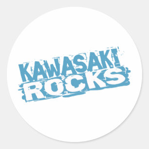 Kawasaki Rocks Aufkleber