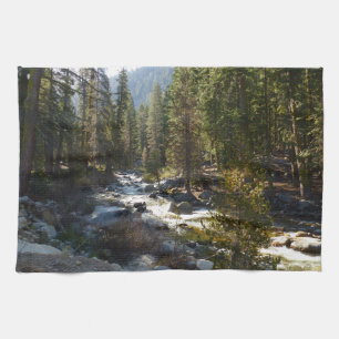 Kaweah Fluss im Sequoia National Park Geschirrtuch