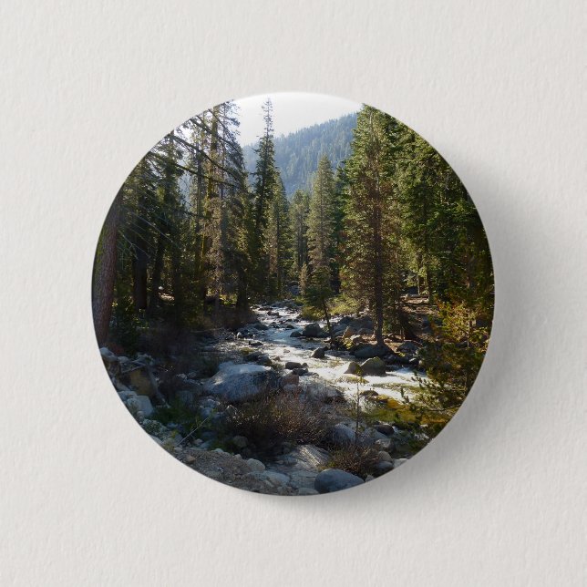 Kaweah River im Sequoia National Park Button (Vorderseite)