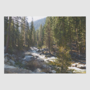 Kaweah River im Sequoia National Park Seidenpapier