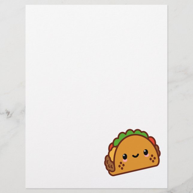Kawii Taco Face Flyer (Vorne)