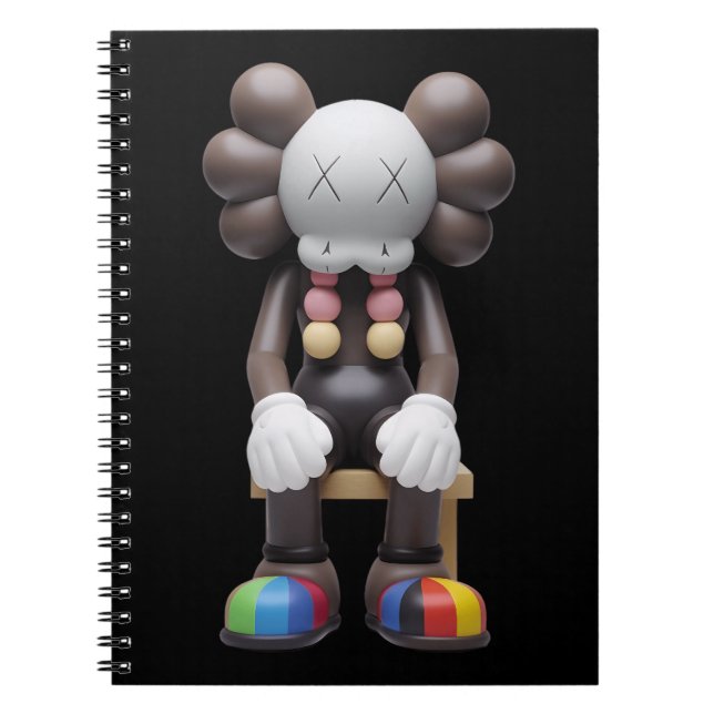 KAWS at Rest Printed Carnet - Unique Artistique (Devant)