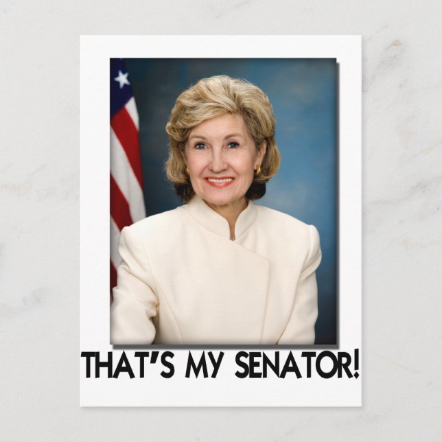 Kay Bailey Hutchison, das ist mein Senator! Postkarte (Vorderseite)