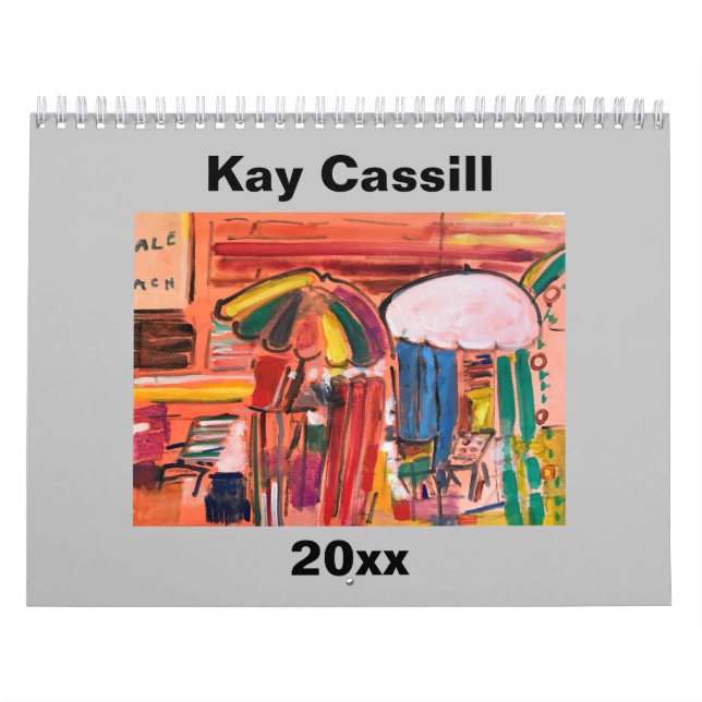 KAY CASSILL 2020 CALENDAR - CAPESCAPES KALENDER (Titelbild)