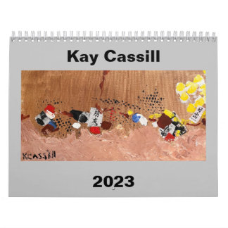 Kay Cassill 2023 Art Calendar Kalender
