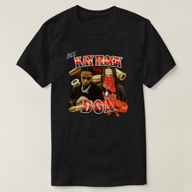 KAY FLOCK (FREE KAY FLOCK SHIRT)  T-Shirt (Design vorne)