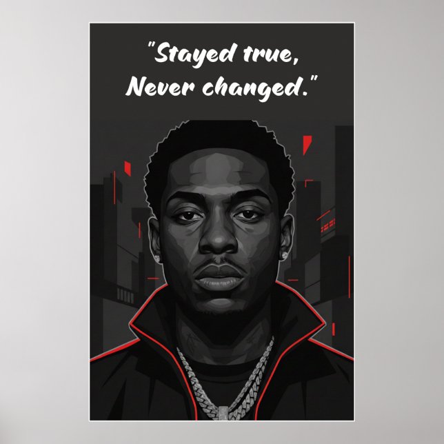 Kay Flock Poster – Motivation Poster (Vorne)