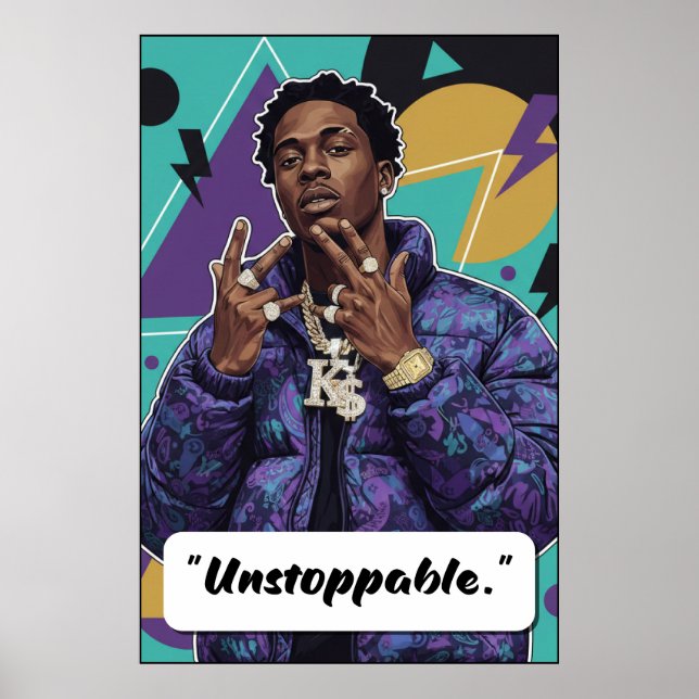 Kay Flock Poster – Unaufhaltsam (Vorne)