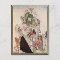 Kay Nielsen - Die sechs Prinzen, die auf der Postk