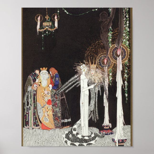 Kay Nielsen östlich der Sonne und westlich des Mon Poster (Vorne)